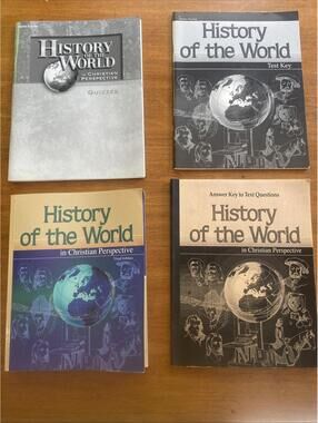 Abeka History of the World in Christian Perspective 3rd Ed, Homeschool 7th Grade